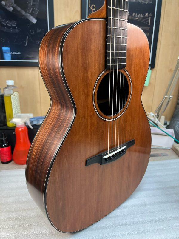 Brand New McNally S Model Small Body Redwood / Indian Rosewood - Image 4