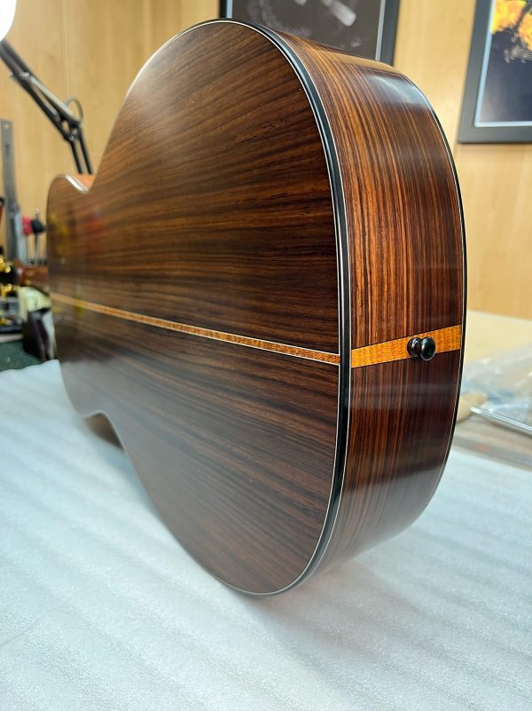 Brand New McNally S Model Small Body Redwood / Indian Rosewood - Image 13