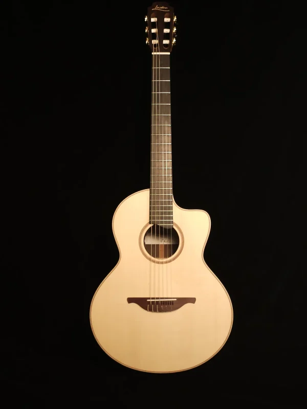 Lowden S-32J Jazz Series Nylon Alpine Spruce / Indian Rosewood w/ LR Baggs VTC - Image 3