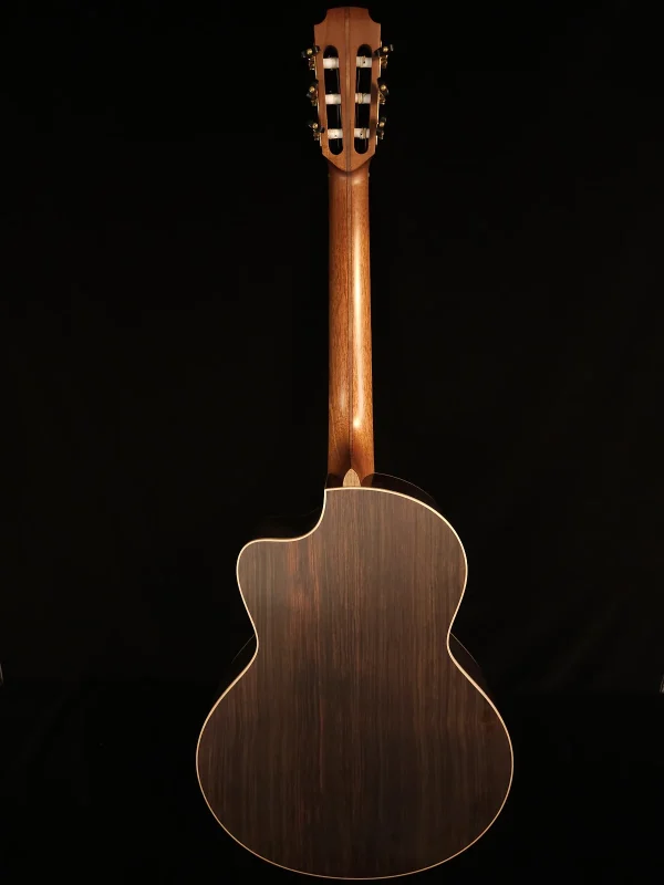 Lowden S-32J Jazz Series Nylon Alpine Spruce / Indian Rosewood w/ LR Baggs VTC - Image 4