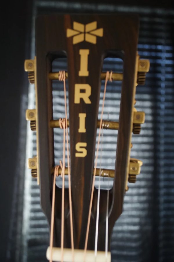 Brand New Iris Guitar Company OOO RCM 12 Fret Slot Head Burst Sitka Spruce / Mahogany 1-3/4" Nut - Image 5