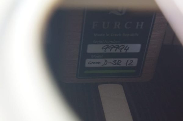 Furch Green Series 12 String Dreadnaught D-SR Sitka Spruce / Indian Rosewood - Image 16
