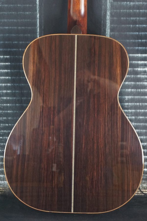 Huss & Dalton OM Custom Redwood Top / Indian Rosewood Back & Sides - Image 2