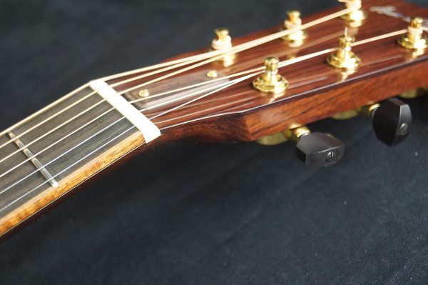 Huss & Dalton OM Custom Redwood Top / Indian Rosewood Back & Sides - Image 21
