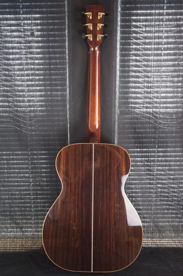 Huss & Dalton OM Custom Redwood Top / Indian Rosewood Back & Sides - Image 4