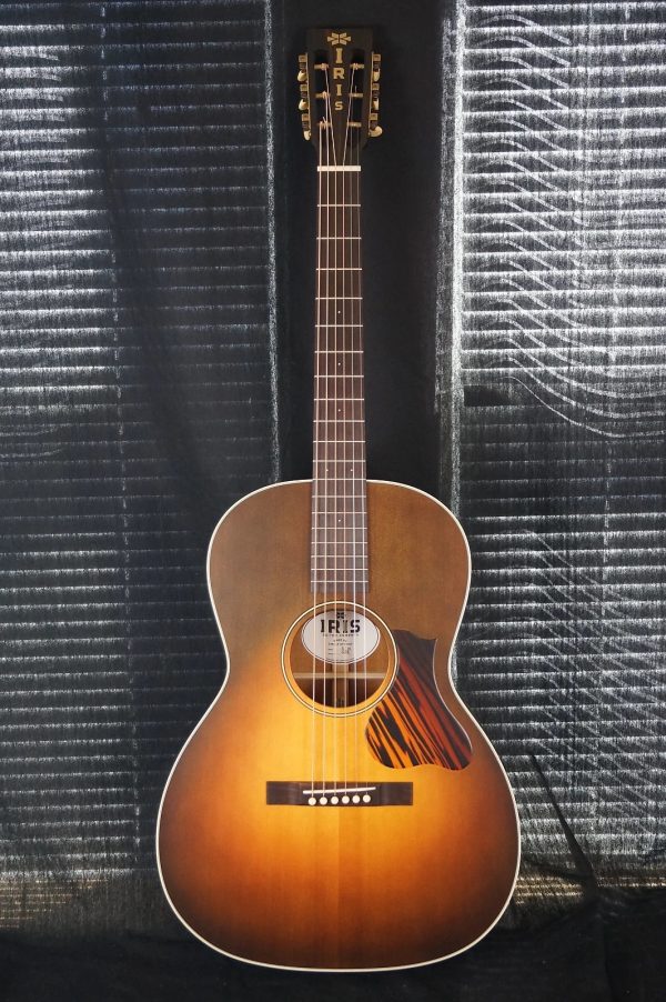 Brand New Iris Guitar Company OOO RCM 12 Fret Slot Head Burst Sitka Spruce / Mahogany 1-3/4" Nut