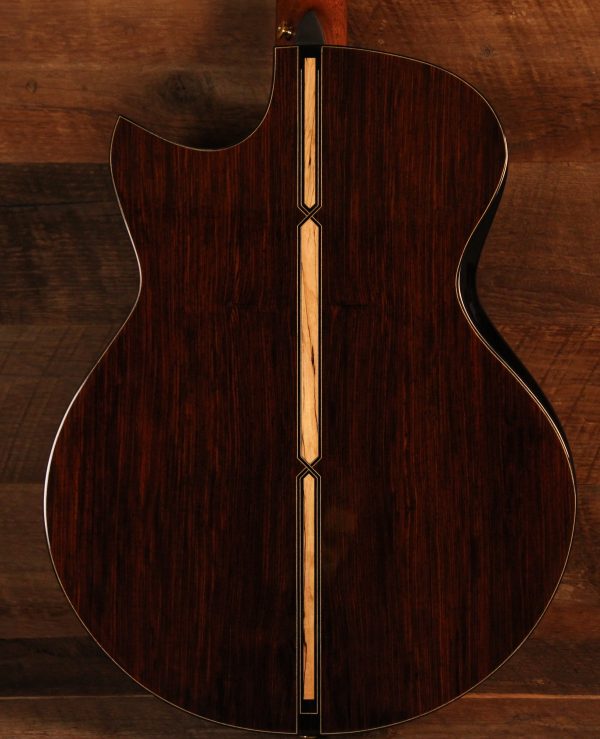 Hozen #16 Blue Label SJ Sitka Spruce/Mexican Cocobolo - Image 4
