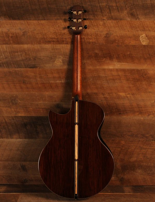 Hozen #16 Blue Label SJ Sitka Spruce/Mexican Cocobolo - Image 5